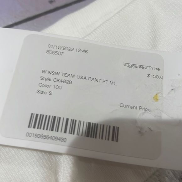 Nike Team USA 2020 Olympic Women’s Sweatpants Size Small NWT RARE - Picture 4 of 4